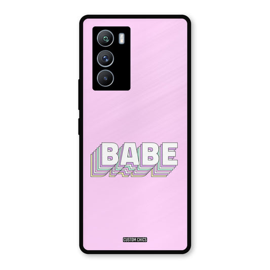 3D Babe iQOO 9SE Mobile Back Cover - Cute PrintShield Case