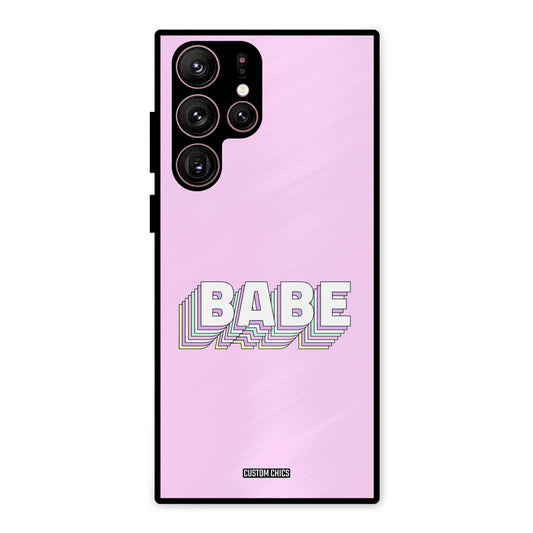 3D Babe Samsung Galaxy S22 Ultra Mobile Back Cover - Cute PrintShield Case