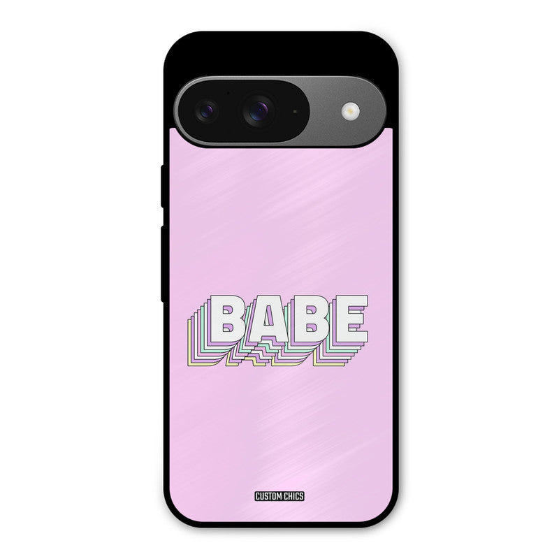 3D Babe Google Pixel 9 Mobile Back Cover - Cute PrintShield Case