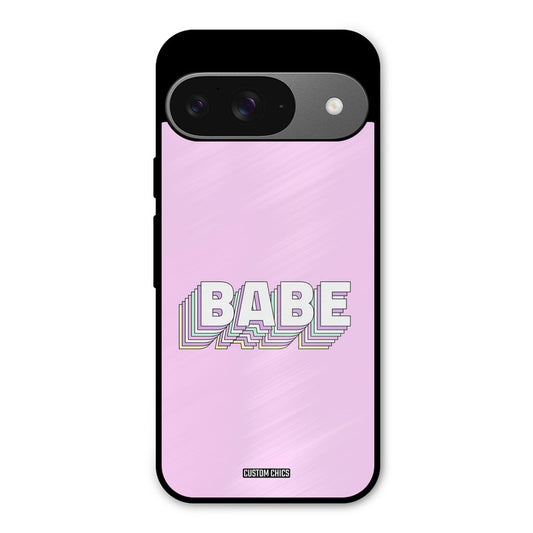 3D Babe Google Pixel 9 Mobile Back Cover - Cute PrintShield Case
