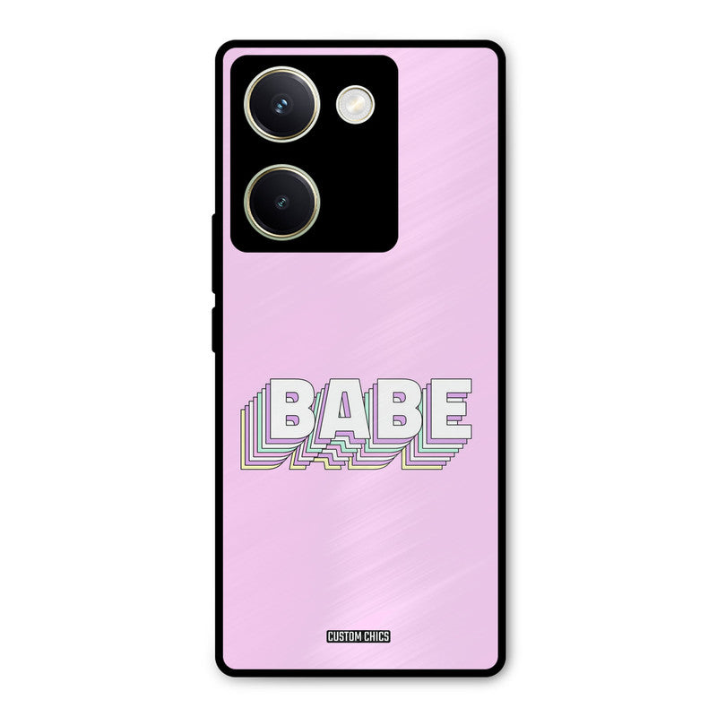 3D Babe Vivo Y200 Pro Mobile Back Cover - Cute PrintShield Case
