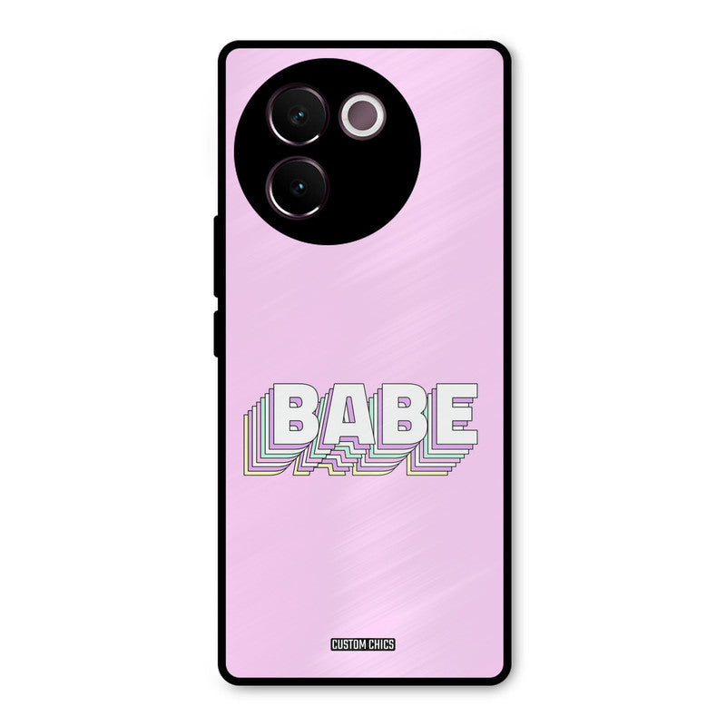 3D Babe Vivo V30e Mobile Back Cover - Cute PrintShield Case