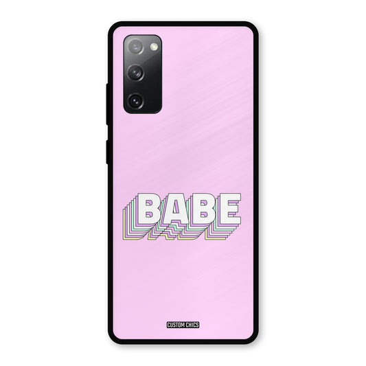 3D Babe Samsung Galaxy S20 FE Mobile Back Cover - Cute PrintShield Case