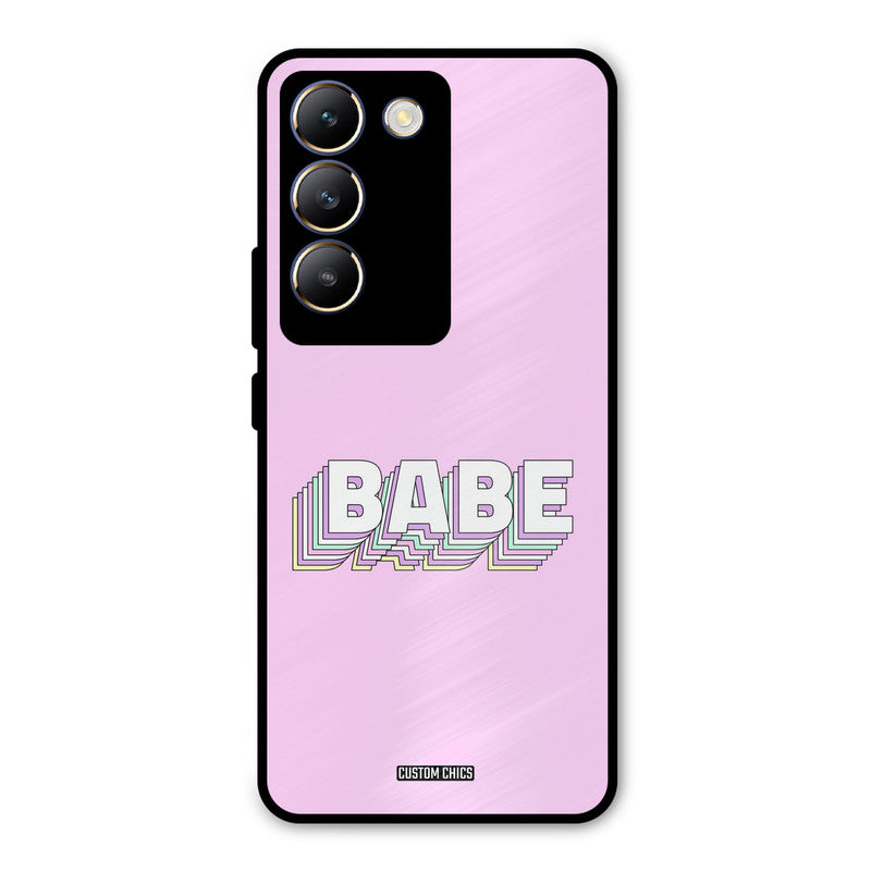 3D Babe Vivo Y200e Mobile Back Cover - Cute PrintShield Case