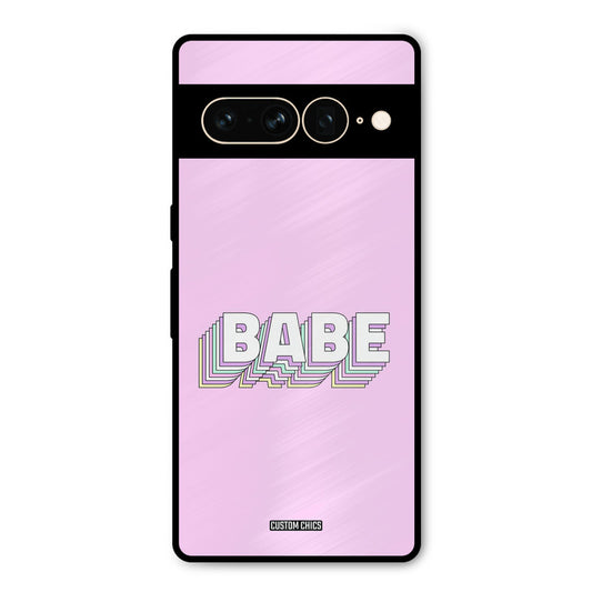 3D Babe Google Pixel 7 Pro Mobile Back Cover - Cute PrintShield Case