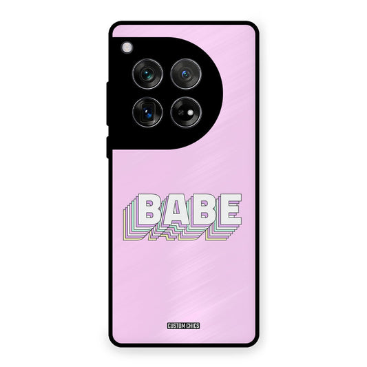 3D Babe OnePlus 12 Mobile Back Cover - Cute PrintShield Case