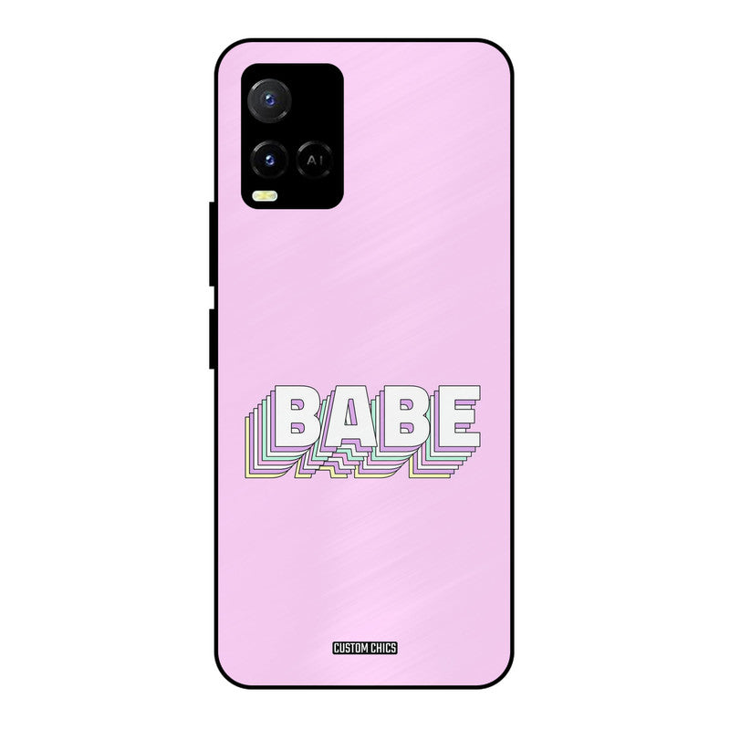 3D Babe Vivo Y33s Mobile Back Cover - Cute PrintShield Case