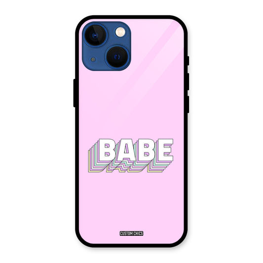 3D Babe iPhone 13 Mini Mobile Back Cover - Cute PrintShield Case