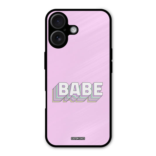 3D Babe iPhone 16 Mobile Back Cover - Cute PrintShield Case