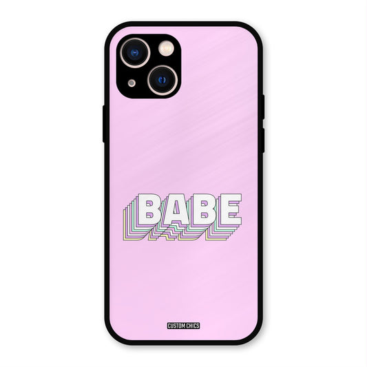 3D Babe iPhone 13 Mobile Back Cover - Cute PrintShield Case