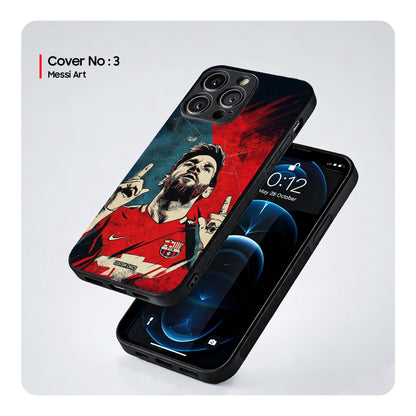 Messi Pack Of 3 – Premium PrintShield Mobile Covers