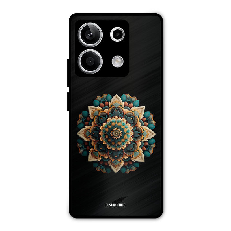 3d Mandala Art Redmi Note 13 5G Mobile Back Cover - Aesthetic PrintShield Case