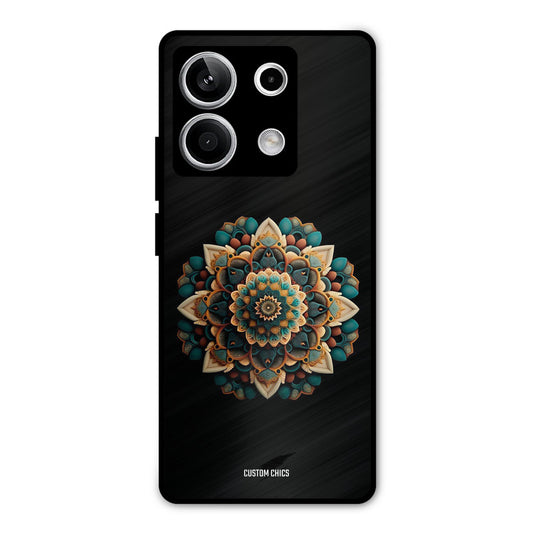 3d Mandala Art Redmi Note 13 5G Mobile Back Cover - Aesthetic PrintShield Case
