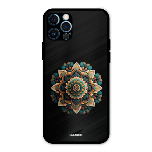 3d Mandala Art IPhone 12 Pro Max Mobile Back Cover - Aesthetic PrintShield Case