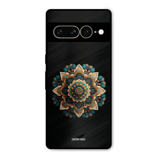 3d Mandala Art Google Pixel 7 Pro Mobile Back Cover - Aesthetic PrintShield Case