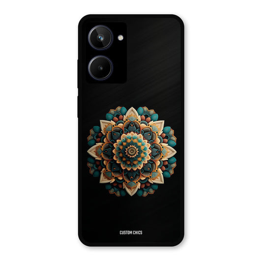 3d Mandala Art Realme 10 Mobile Back Cover - Aesthetic PrintShield Case