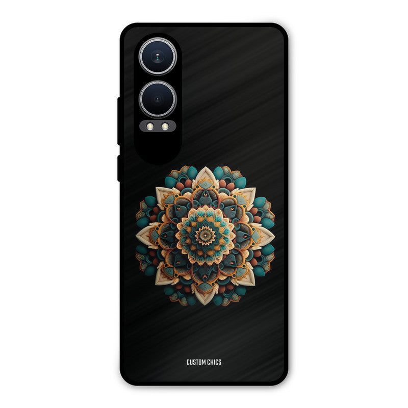 3d Mandala Art Oneplus Nord CE4 Lite Mobile Back Cover - Aesthetic PrintShield Case