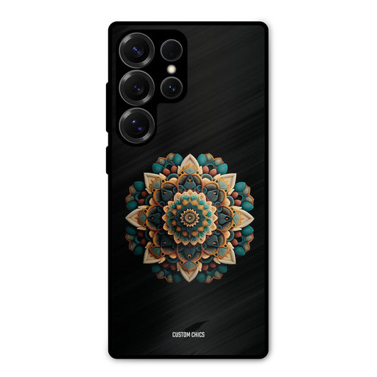 3d Mandala Art Samsung Galaxy S25 Ultra Mobile Back Cover - Aesthetic PrintShield Case