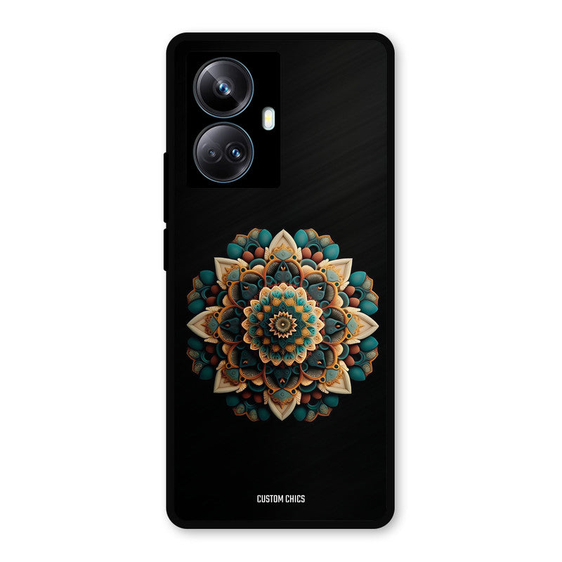 3d Mandala Art Realme 10 Pro Plus Mobile Back Cover - Aesthetic PrintShield Case