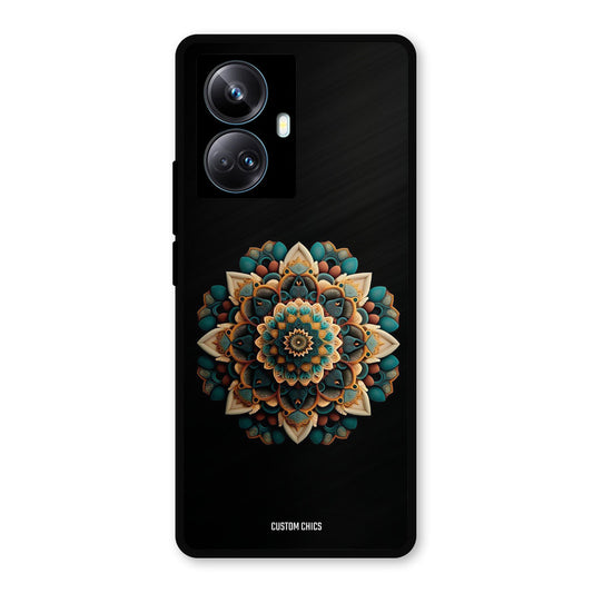 3d Mandala Art Realme 10 Pro Plus Mobile Back Cover - Aesthetic PrintShield Case