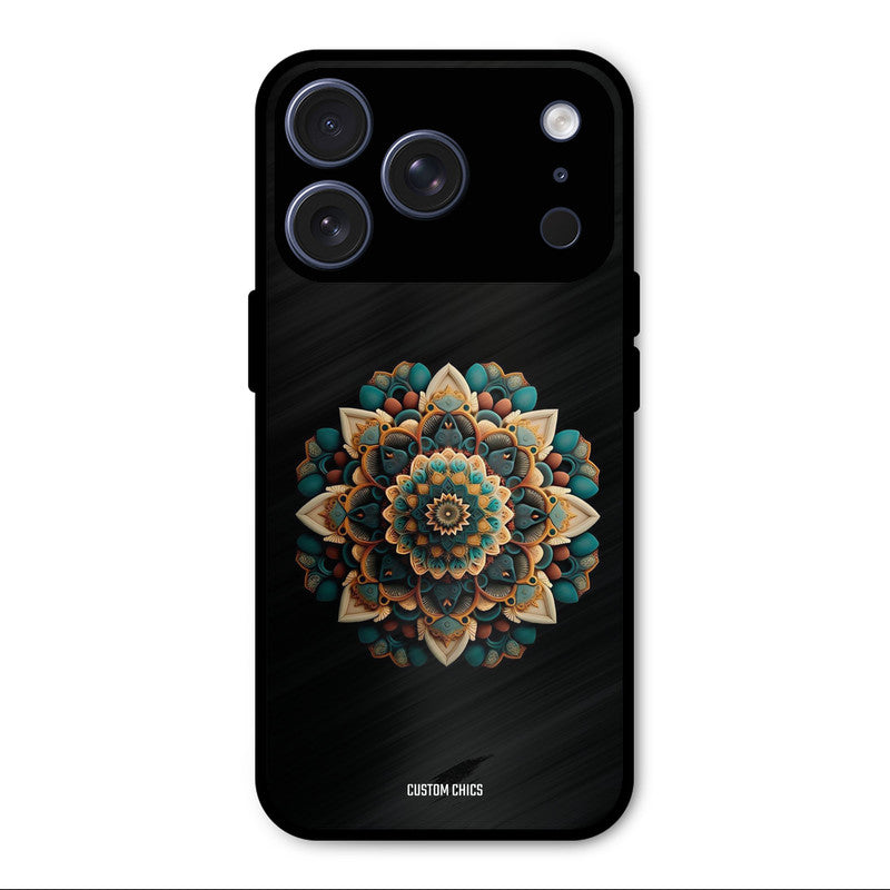 3d Mandala Art iPhone 17 Pro Mobile Back Cover - Aesthetic PrintShield Case