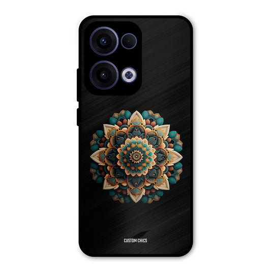 3d Mandala Art Oppo Reno 13 5G Mobile Back Cover - Aesthetic PrintShield Case