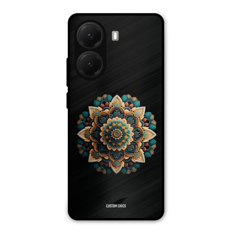 3d Mandala Art Poco X7 Pro Mobile Back Cover - Aesthetic PrintShield Case