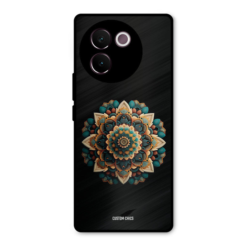 3d Mandala Art Vivo V30e Mobile Back Cover - Aesthetic PrintShield Case