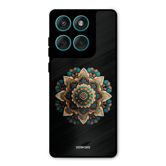 3d Mandala Art Motorola Edge 60 Fusion Mobile Back Cover - Aesthetic PrintShield Case