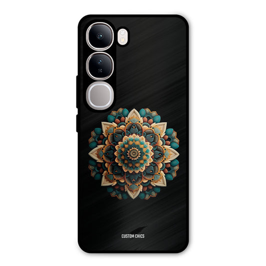 3d Mandala Art Vivo Y300 Mobile Back Cover - Aesthetic PrintShield Case