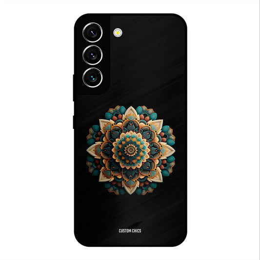 3d Mandala Art Samsung Galaxy S22 Mobile Back Cover - Aesthetic PrintShield Case