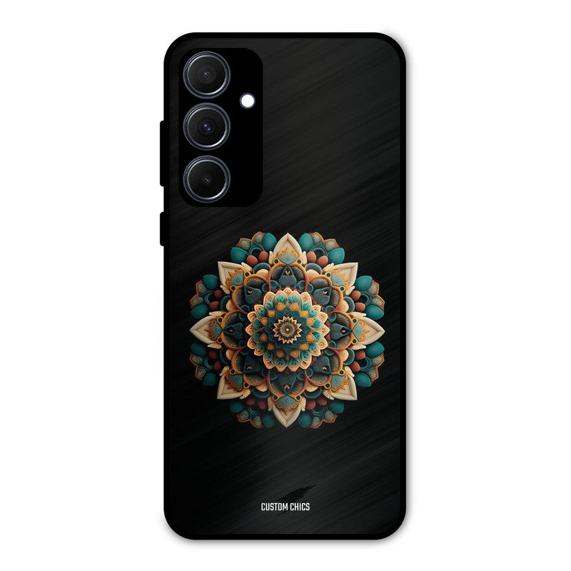 3d Mandala Art Samsung Galaxy A35 5G Mobile Back Cover - Aesthetic PrintShield Case