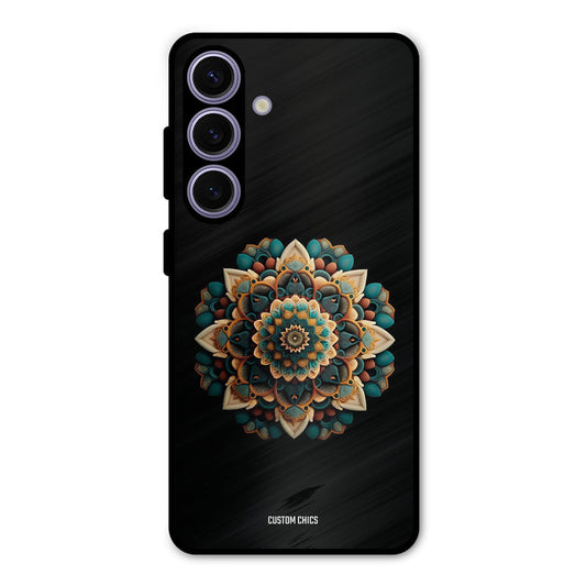 3d Mandala Art Samsung Galaxy S24 Mobile Back Cover - Aesthetic PrintShield Case