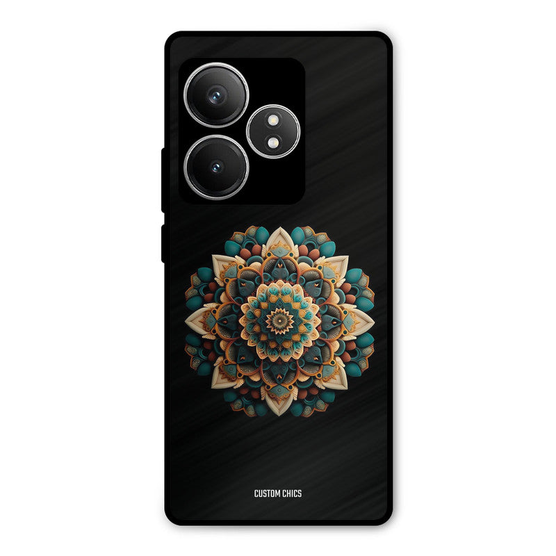 3d Mandala Art Realme GT 6T Mobile Back Cover - Aesthetic PrintShield Case