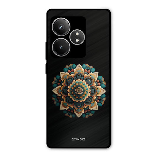 3d Mandala Art Realme GT 6T Mobile Back Cover - Aesthetic PrintShield Case