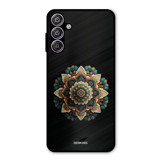 3d Mandala Art Samsung Galaxy M15 Mobile Back Cover - Aesthetic PrintShield Case