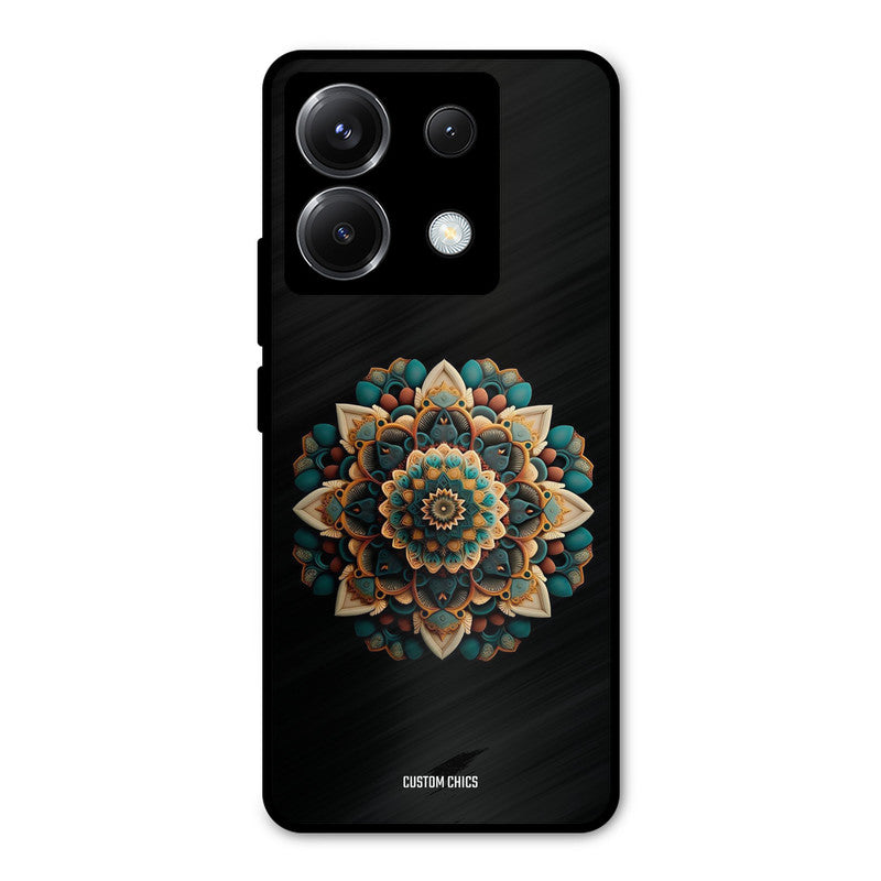 3d Mandala Art Poco X6 Mobile Back Cover - Aesthetic PrintShield Case