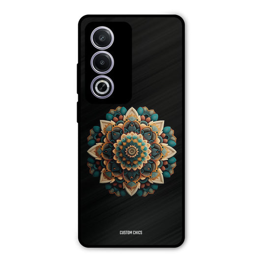 3d Mandala Art Oppo A3 Pro Mobile Back Cover - Aesthetic PrintShield Case
