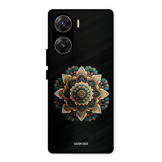 3d Mandala Art Vivo V29e Mobile Back Cover - Aesthetic PrintShield Case