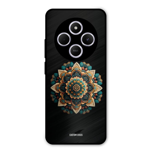 3d Mandala Art Redmi A4 Mobile Back Cover - Aesthetic PrintShield Case