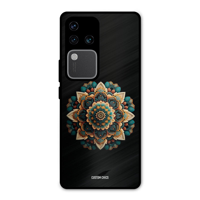 3d Mandala Art Vivo V30 Pro Mobile Back Cover - Aesthetic PrintShield Case