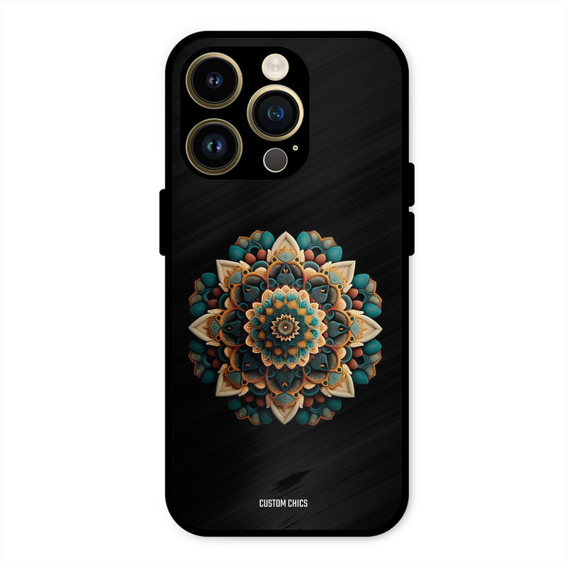 3d Mandala Art iPhone 14 Pro Max Mobile Back Cover - Aesthetic PrintShield Case