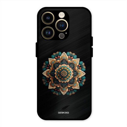 3d Mandala Art iPhone 14 Pro Max Mobile Back Cover - Aesthetic PrintShield Case