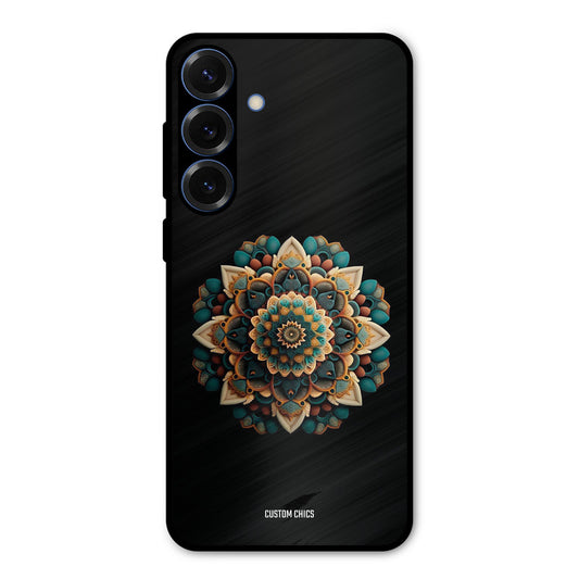 3d Mandala Art Samsung Galaxy S25 Plus Mobile Back Cover - Aesthetic PrintShield Case