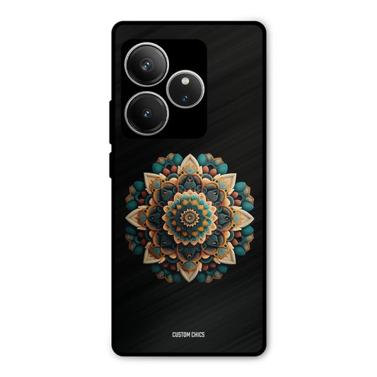 3d Mandala Art Realme GT 6 Mobile Back Cover - Aesthetic PrintShield Case
