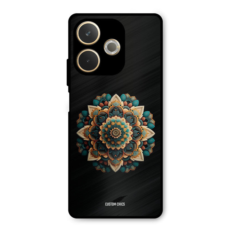 3d Mandala Art Oppo A5 Pro Mobile Back Cover - Aesthetic PrintShield Case