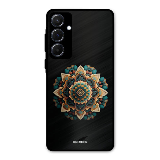 3d Mandala Art Samsung Galaxy A55 5G Mobile Back Cover - Aesthetic PrintShield Case