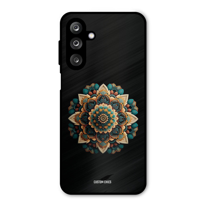 3d Mandala Art Samsung Galaxy M36 Mobile Back Cover - Aesthetic PrintShield Case