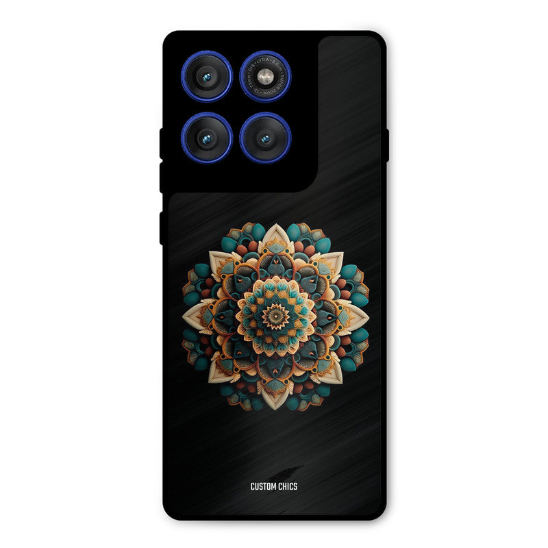 3d Mandala Art Motorola Edge 60 Pro Mobile Back Cover - Aesthetic PrintShield Case