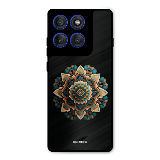 3d Mandala Art Motorola Edge 60 Pro Mobile Back Cover - Aesthetic PrintShield Case